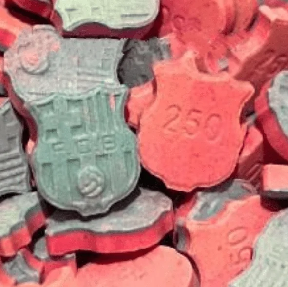 210 Ecstasy FC Barcelona DUO 250mg – High Quality Pills