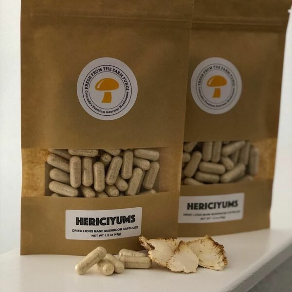 Lion’s Mane Mushroom Capsules Lion’s Mane Mushroom Capsules