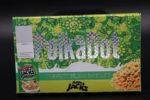 PolkaDot Apple Jacks Chocolate Bar