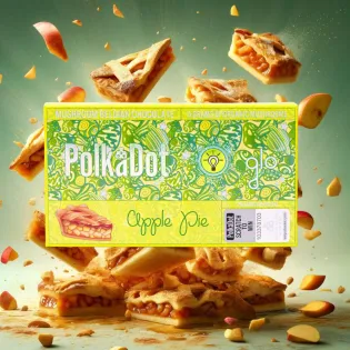 PolkaDot Apple Pie Chocolate Bar
