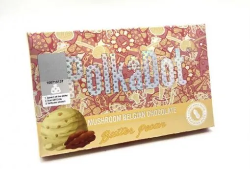 PolkaDot Butter Pecan Chocolate Bar