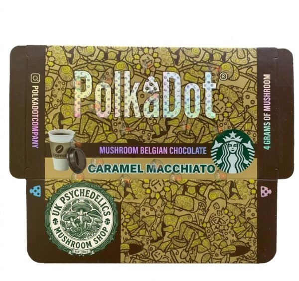 PolkaDot Caramel Macchiato Chocolate Bar