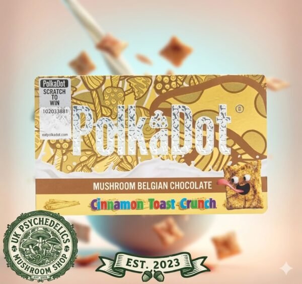 PolkaDot Cinnamon Toast Crunch Chocolate Bar